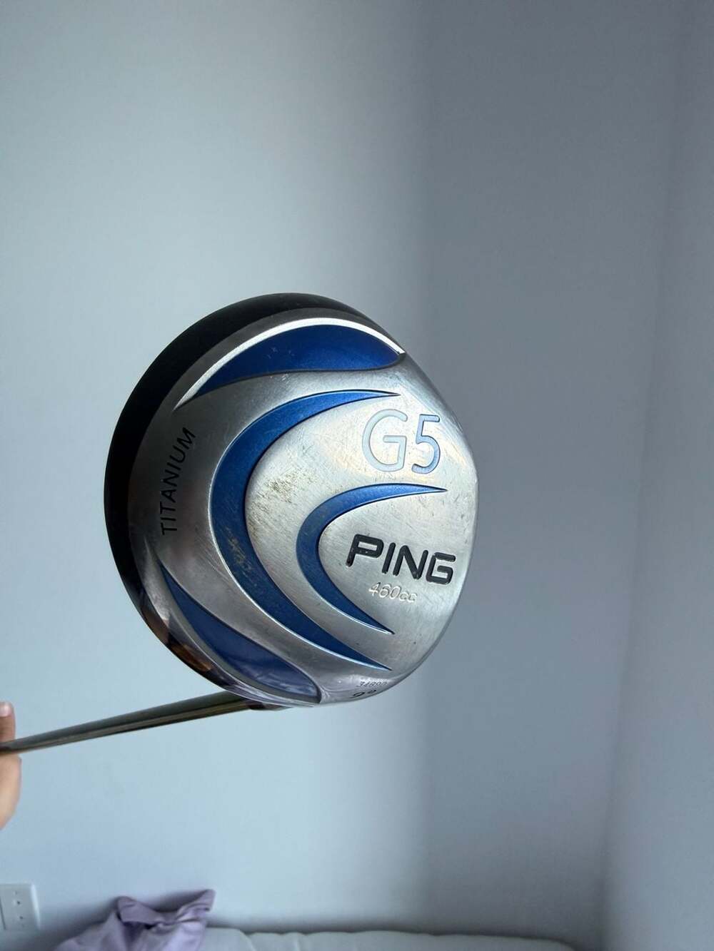 Ping G5 460cc 9-Degree Driver with Aldila NV 65 Stiff Flex Graphite Shaft